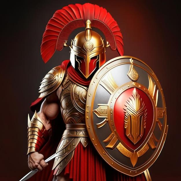 What did a Spartan warrior look like? 