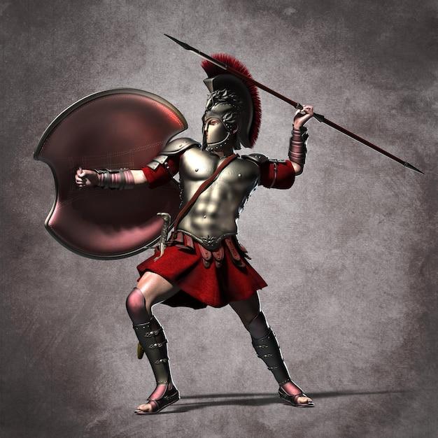 What did a Spartan warrior look like? 