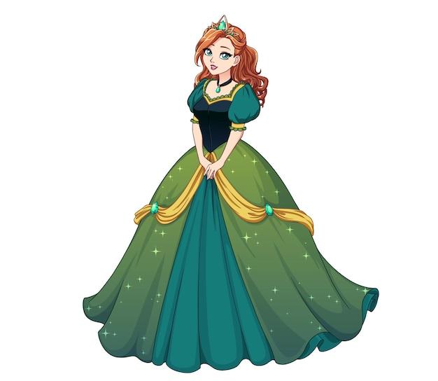 What Disney character wears a green dress? 