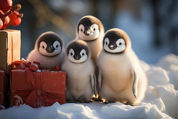 What do Penguin do in winter? 