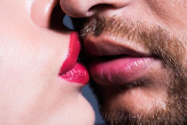 What does kiss on lips mean? 