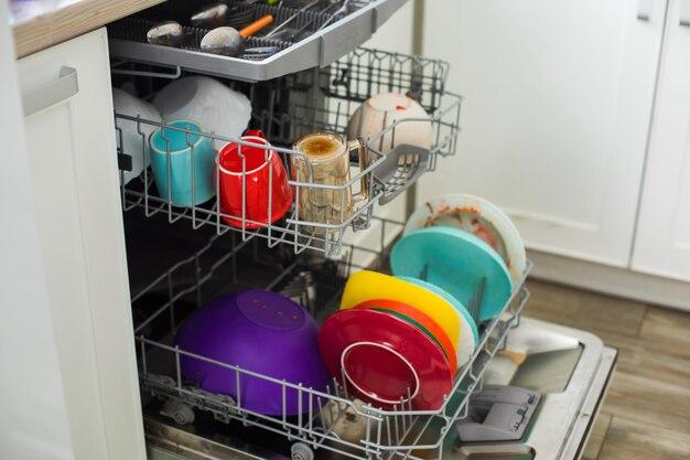What happens if you put melamine in dishwasher? 