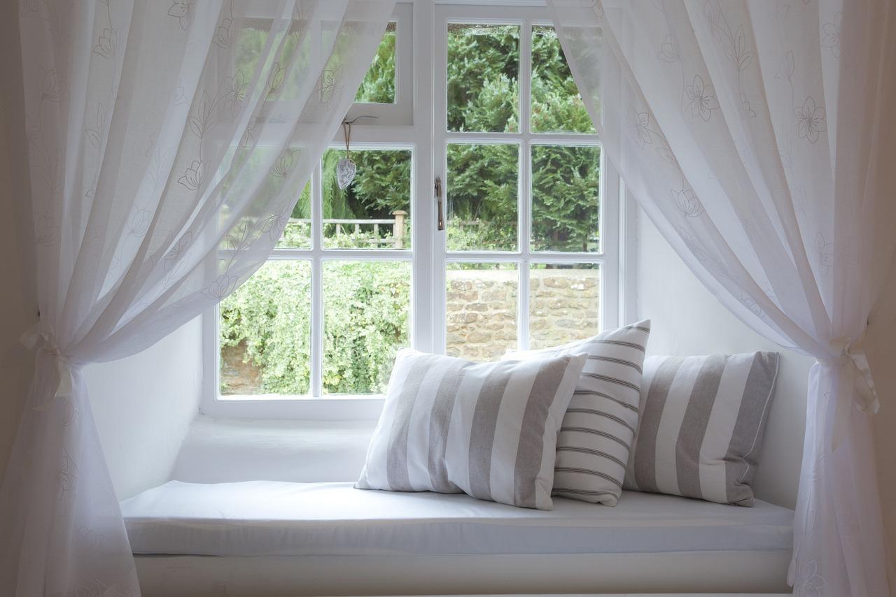 What is a bay window seat called? 