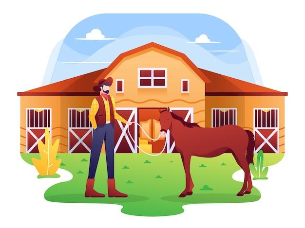 What is a horse home called? 