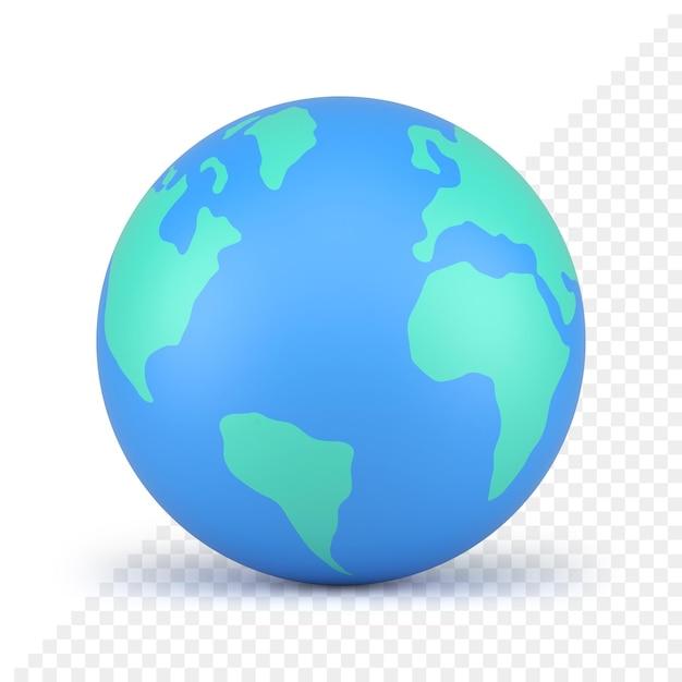 What is a shape of a globe? 