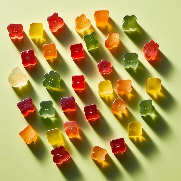 What liquid makes gummy bears grow the biggest? 