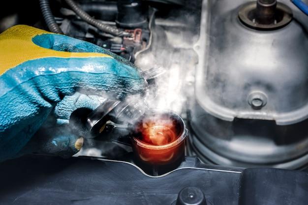 What temperature is too high for a car engine? 