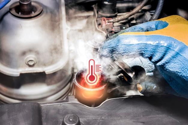 What temperature is too high for a car engine? 