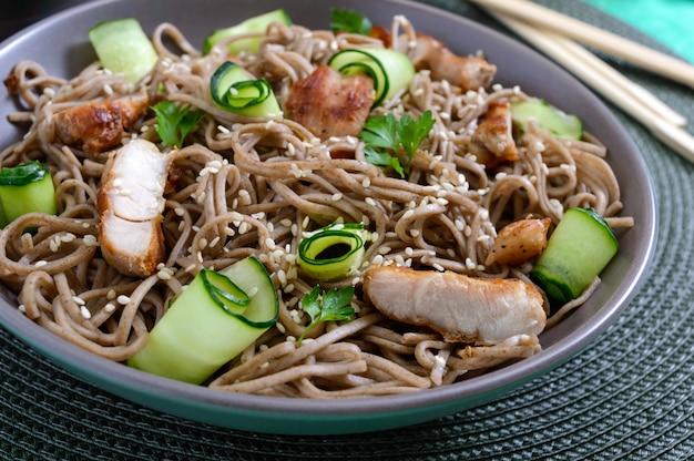 What type of Asian noodles are the healthiest? 