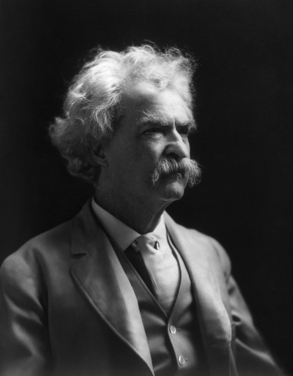 Where did Mark Twain go to college? 