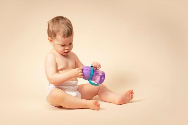Which brand of diaper holds the most water science fair project? 