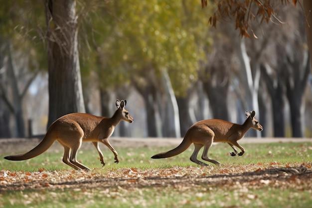 Which countries have kangaroos? 