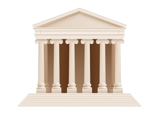 Which famous building in America has Greek architecture? 