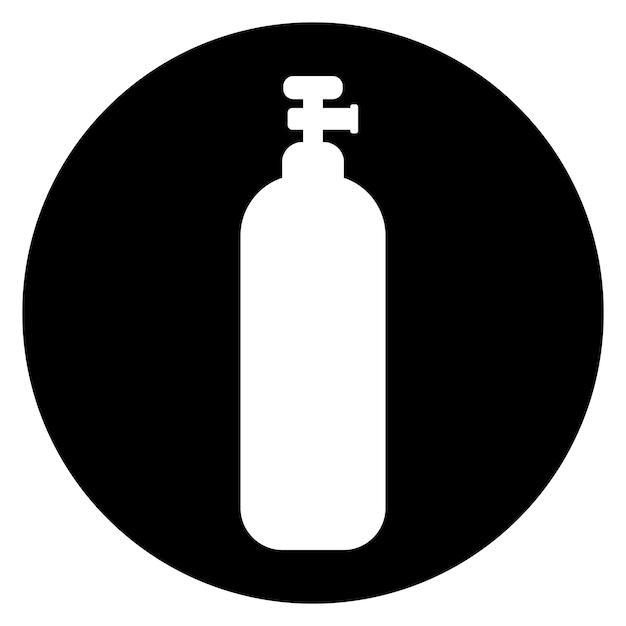 Why the Colour of oxygen cylinder is black? 