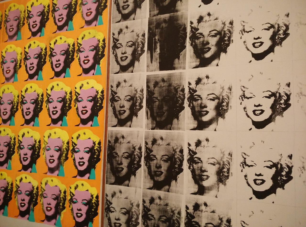 Why did Andy Warhol paint celebrities? 